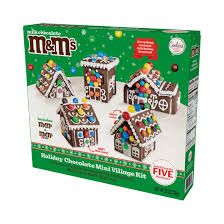 M&amp;M Holiday Chocolate Mini Gingerbread Kit