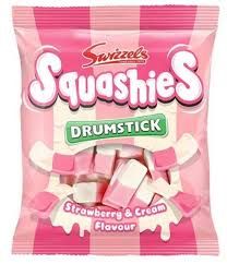 Limited Import - Squashies Strawberry &amp; Cream Flavour