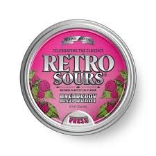 Retro Sours Raspberry, 16.9oz Tin