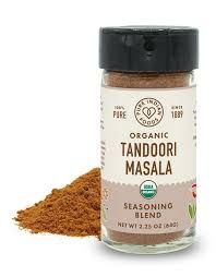 Tandoori Masala Seasoning, Certified Organic 2.25 oz Glass Bottle