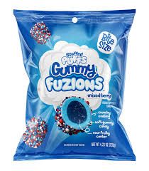 Stuffed Puffs Gummy Fuzions- Mixed Berry 4.23 oz.