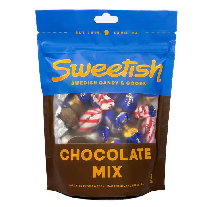 Sweetish Chocolate Mix 1/2lb Bag
