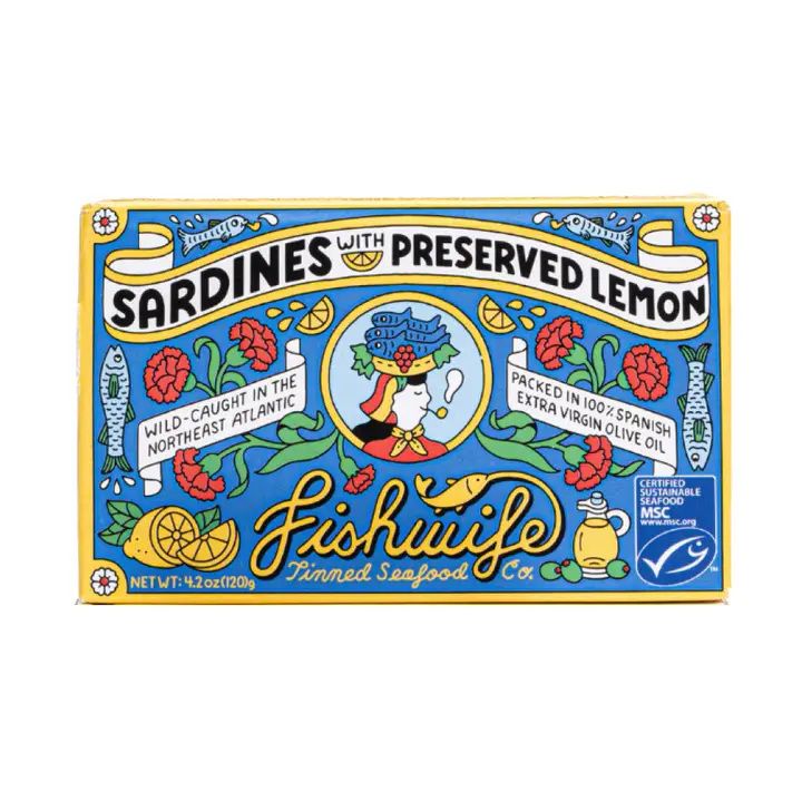Sardines with Preserved Lemon