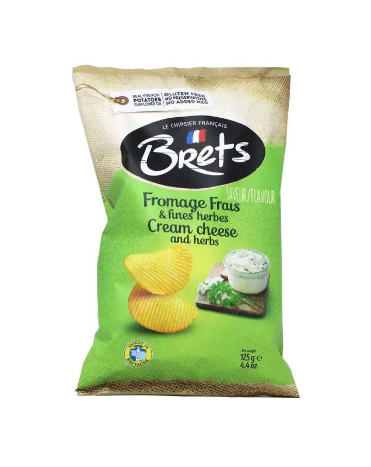 Brets Potato chips  fromage frais et fines herbes