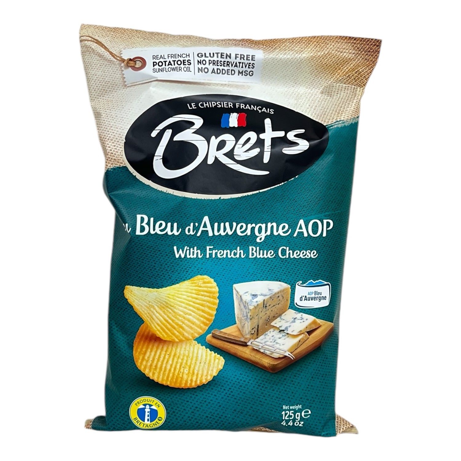 Brets Potato chips  blue cheese