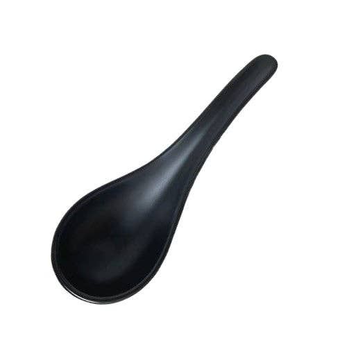 5.9"L Porcelain Soup Spoon Navy (10/240) | Urban Tokyo