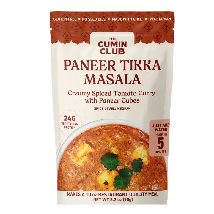 The Cumin Club Paneer Tikka Masala Ready to eat Indian Meal