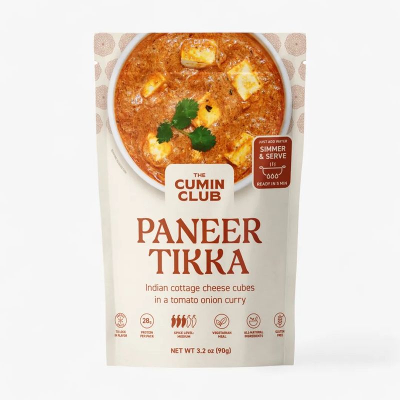 The Cumin Club Paneer Tikka Masala Ready to eat Indian Meal