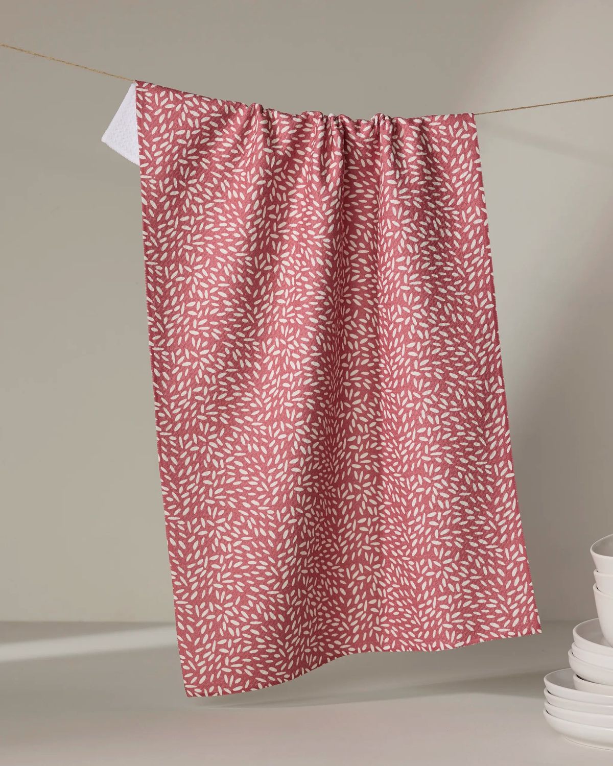 Flower Seed Packs Tea Towel | Geometry