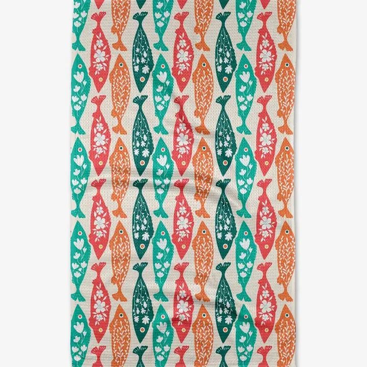 Swedish Fish Tea Towel