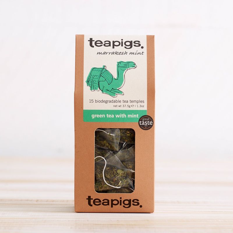 Green Tea with Mint - 15 Temples | Tea Pigs
