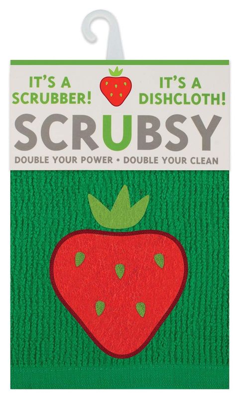 Scrubsy Cloth - Strawberry | MU Kitchen