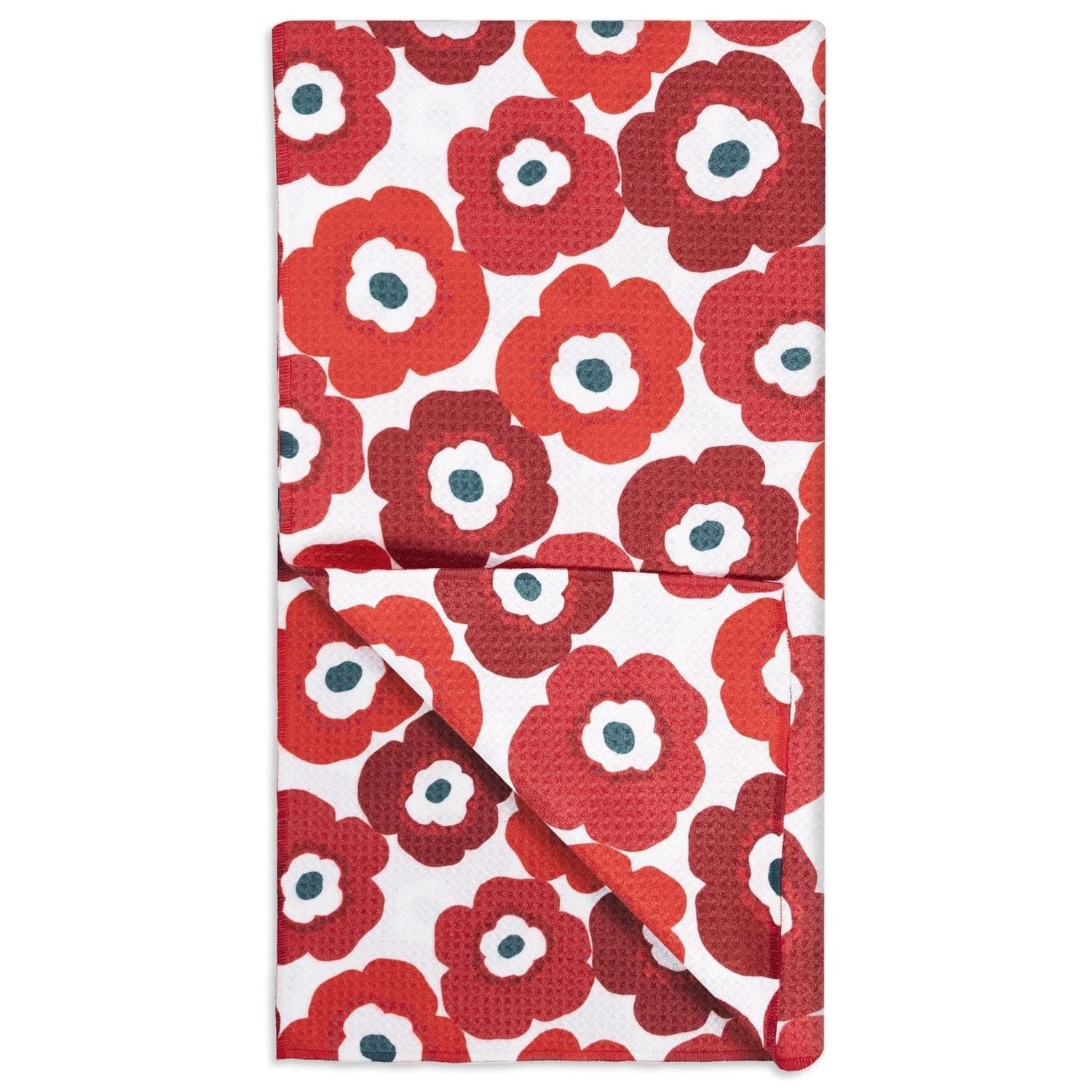 Vibe Recycled Dish Towel - Poppy Fields | MU Kitchen