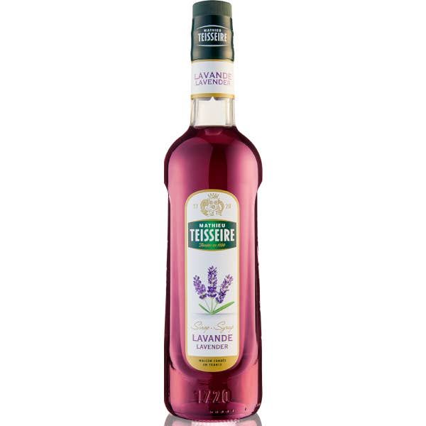 Teisseire Lavender syrup glass 700 mL