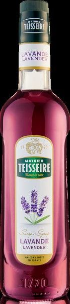 Teisseire Lavender syrup 700 mL glass