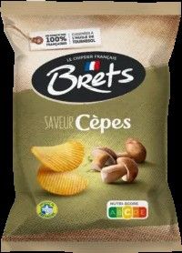 Brets Potato chips  Cepes (porcini) flavor
