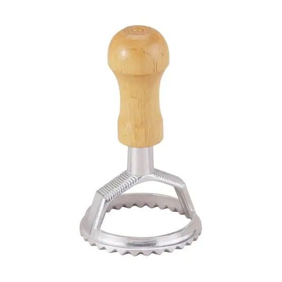 Fantes Ravioli Stamp, Fluted Round Stamp, 2in