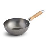 Helen's Asian Kitchen Carbon Steel Wok, 8in