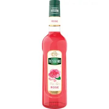 Teisseire Rose syrup 700 mL glass