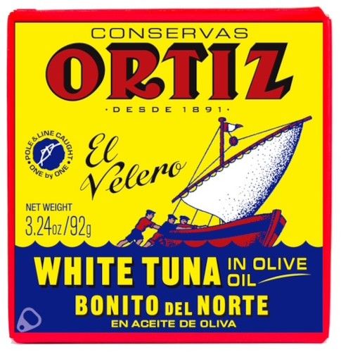 Ortiz  Bonito del norte white tuna, square tin