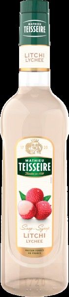 Teisseire Lychee syrup 700 mL glass