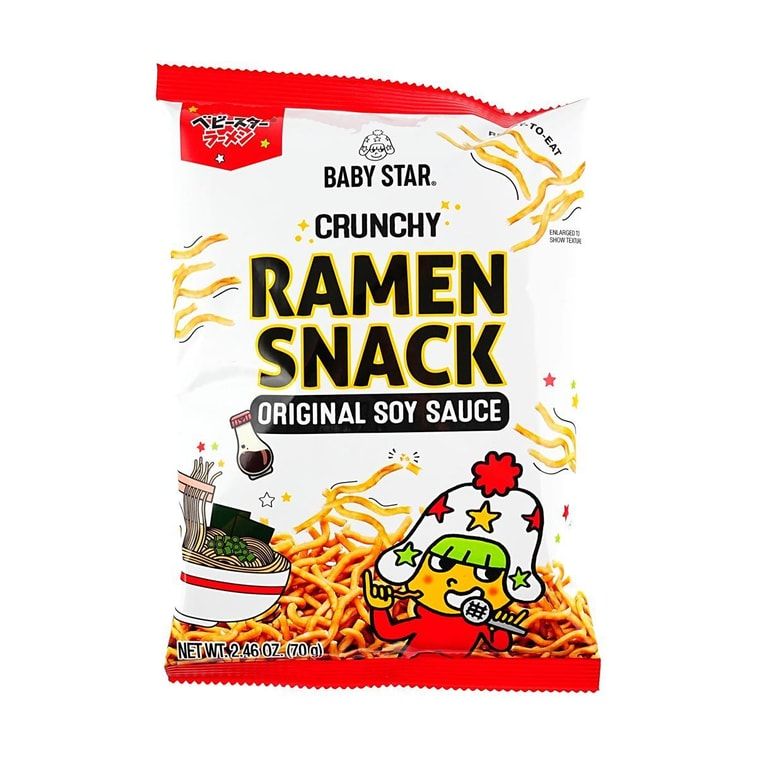 Crispy Ramen Snack Original Soy Sauce Flavor, 2.46oz