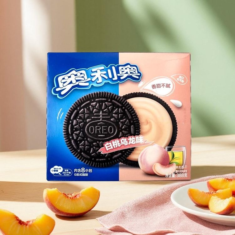 White Peach Oreos