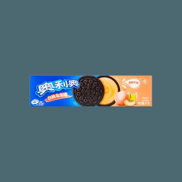 White Peach Oreos Chocolate Sandwich Cookies 3.42 oz