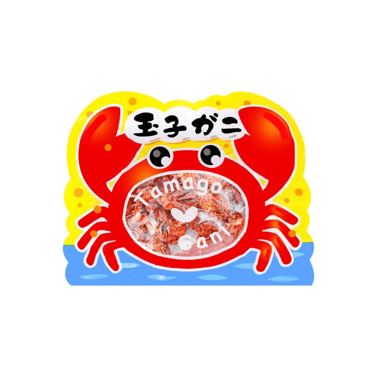 Tamago Gani Crunchy Dried Crab Snack, 2.46oz