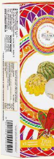 Sicily Trio Almond paste Cookies (Limonè, Pistakì, Mandarinè)