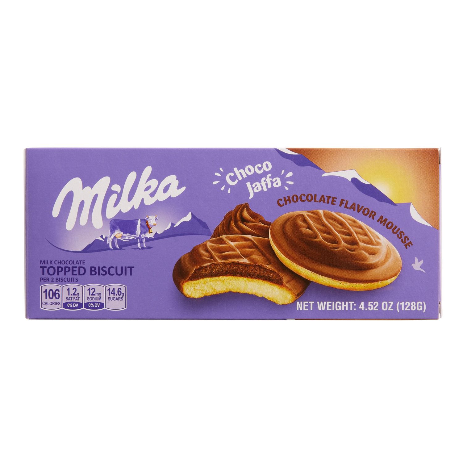 Milka Choco Jaffa Mousse Filling 128g (Poland) | Global Bite