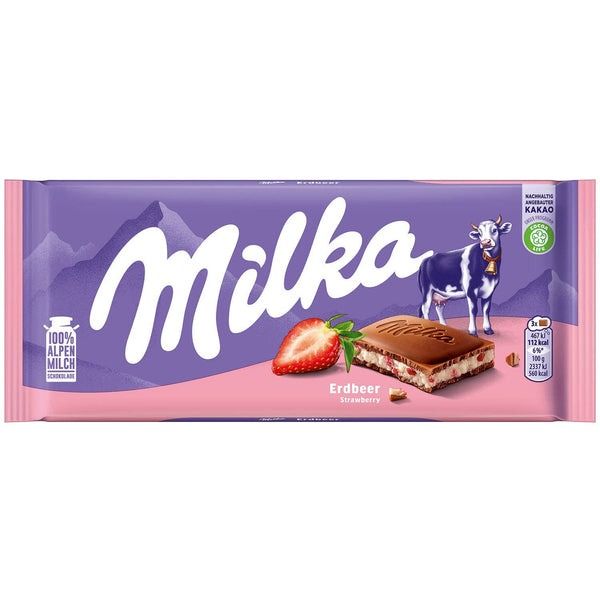 Milka Strawberry 100g (Germany) | Global Bite