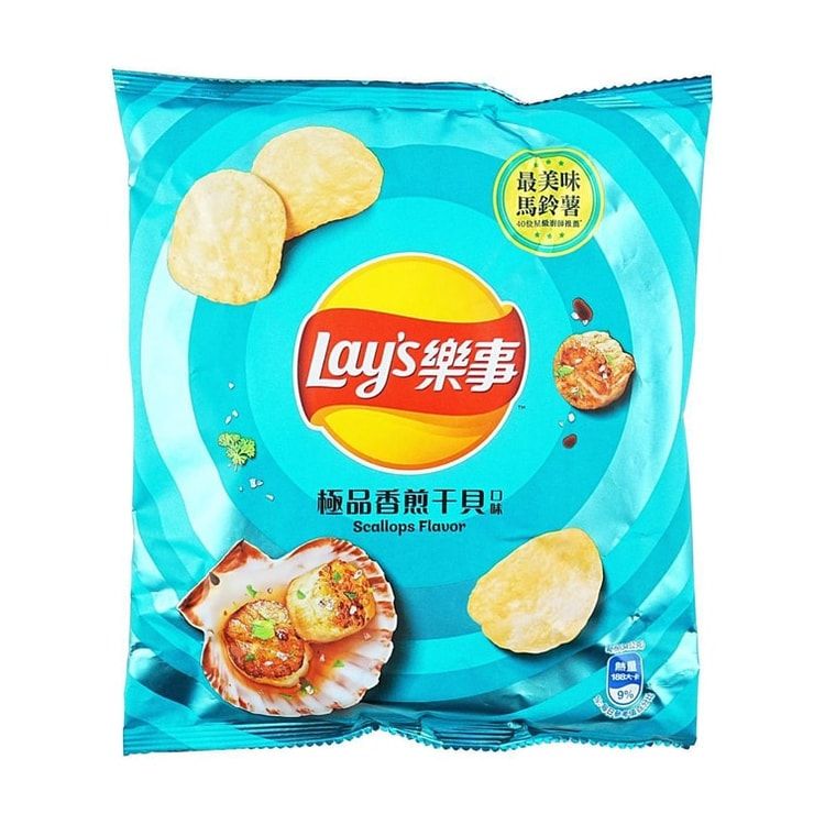 Potato Chips Deluxe Pan-fried Scallop 2.1 oz New Packaging
