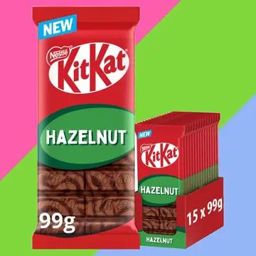 Limited Import - UK KitKat Hazelnut 99g bar