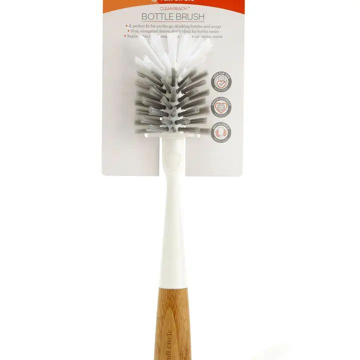 Clean Reach Bottle Brush, White
