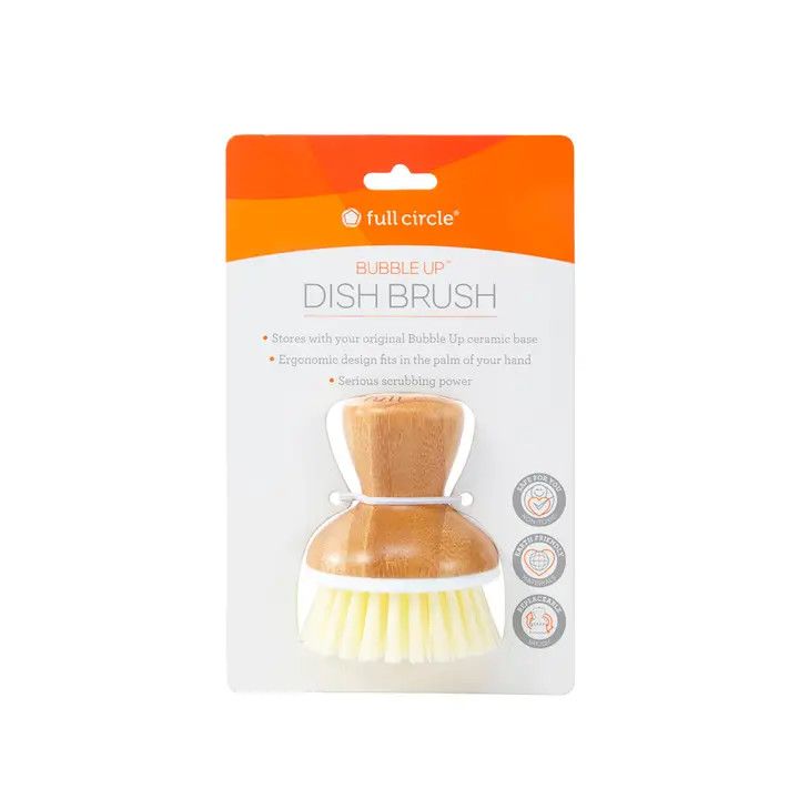 Bubble Up Dish Brush Set, Grey