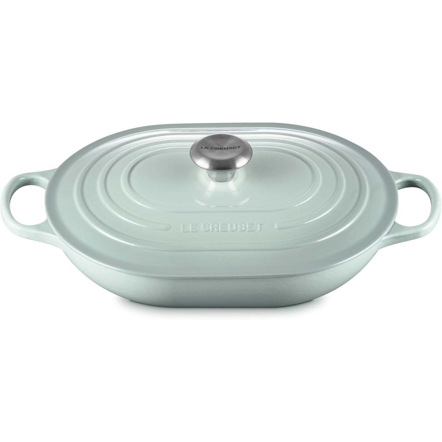 Signature Oval Casserole, Sea Salt 3.75 qt. | Le Creuset