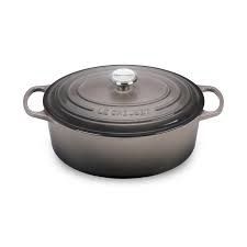 Signature Oval Dutch Oven - Oyster 6.75 qt. | Le Creuset
