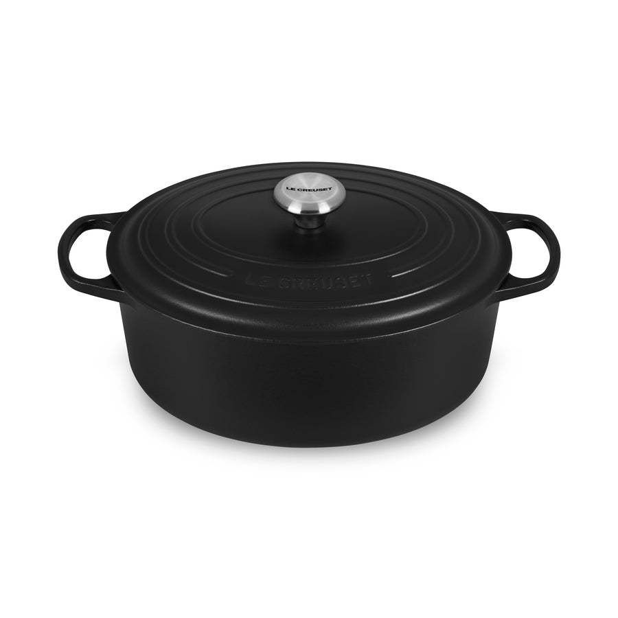 Signature Oval Dutch Oven - Licorice 6.75 qt. | Le Creuset