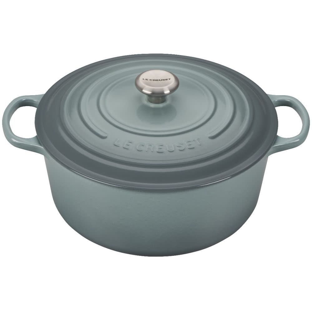 Signature Round Dutch Oven - Sea Salt 9 qt. | Le Creuset