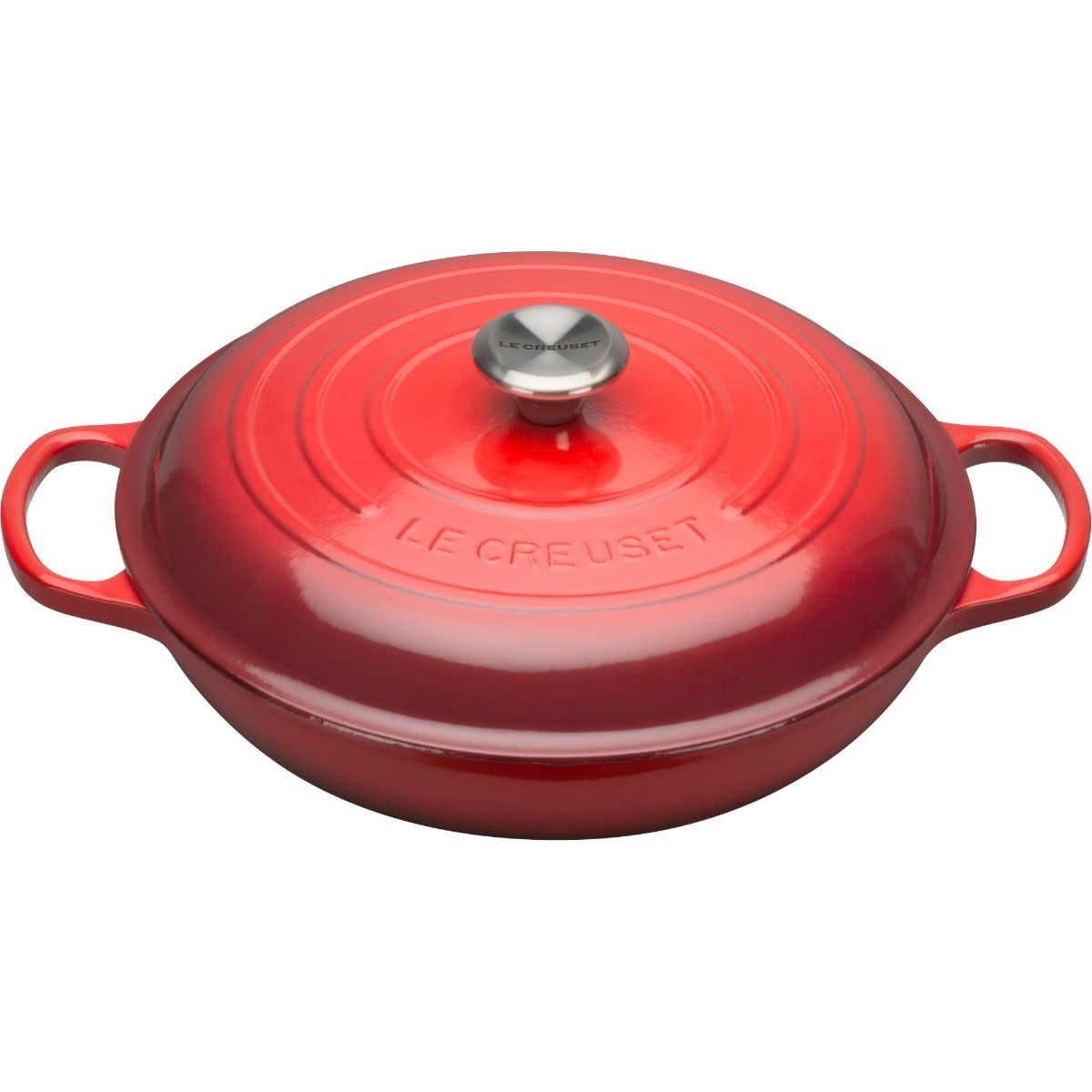 Signature Braiser - Cerise 3.5 qt. | Le Creuset