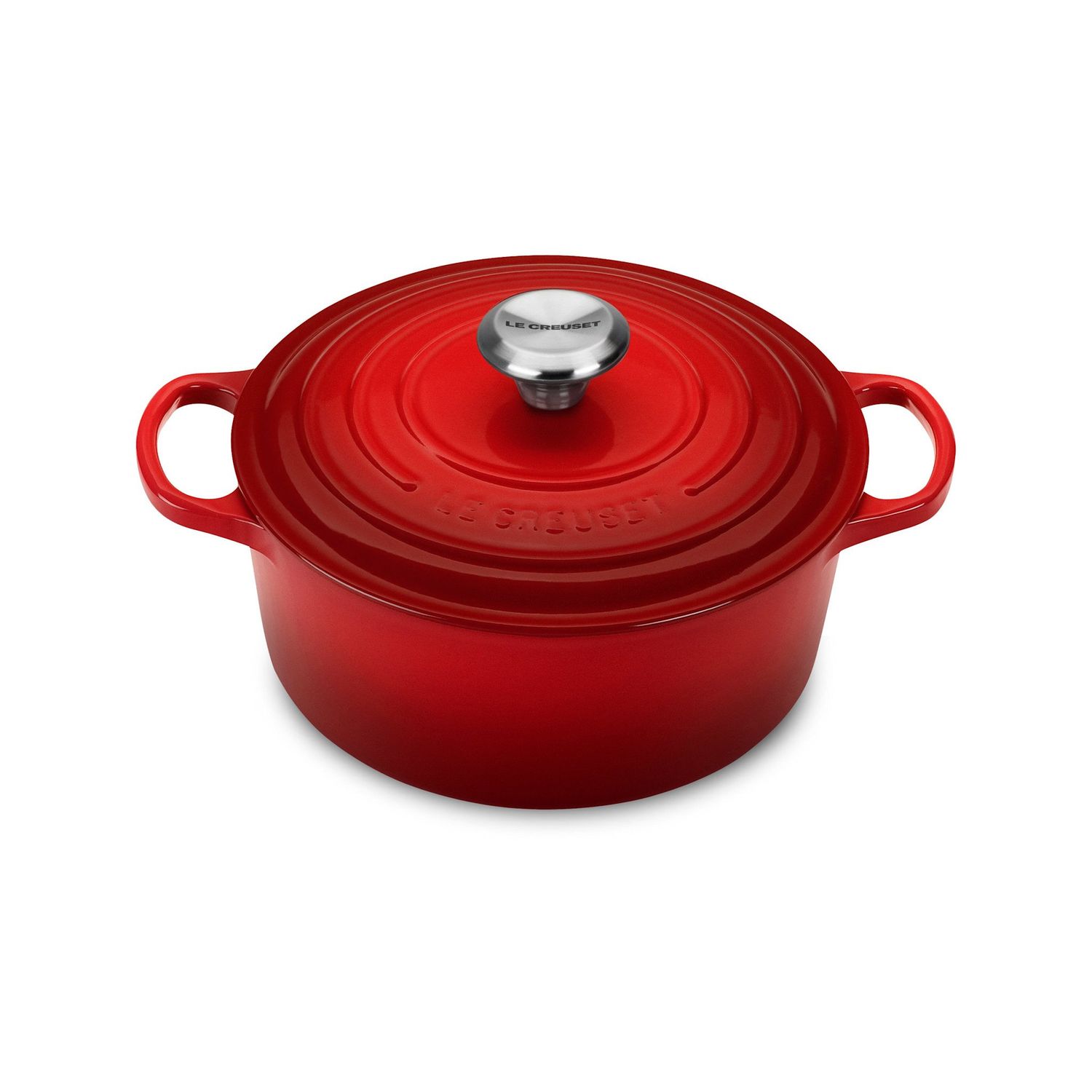 Signature Round Dutch Oven - Cerise 4.5 qt. | Le Creuset