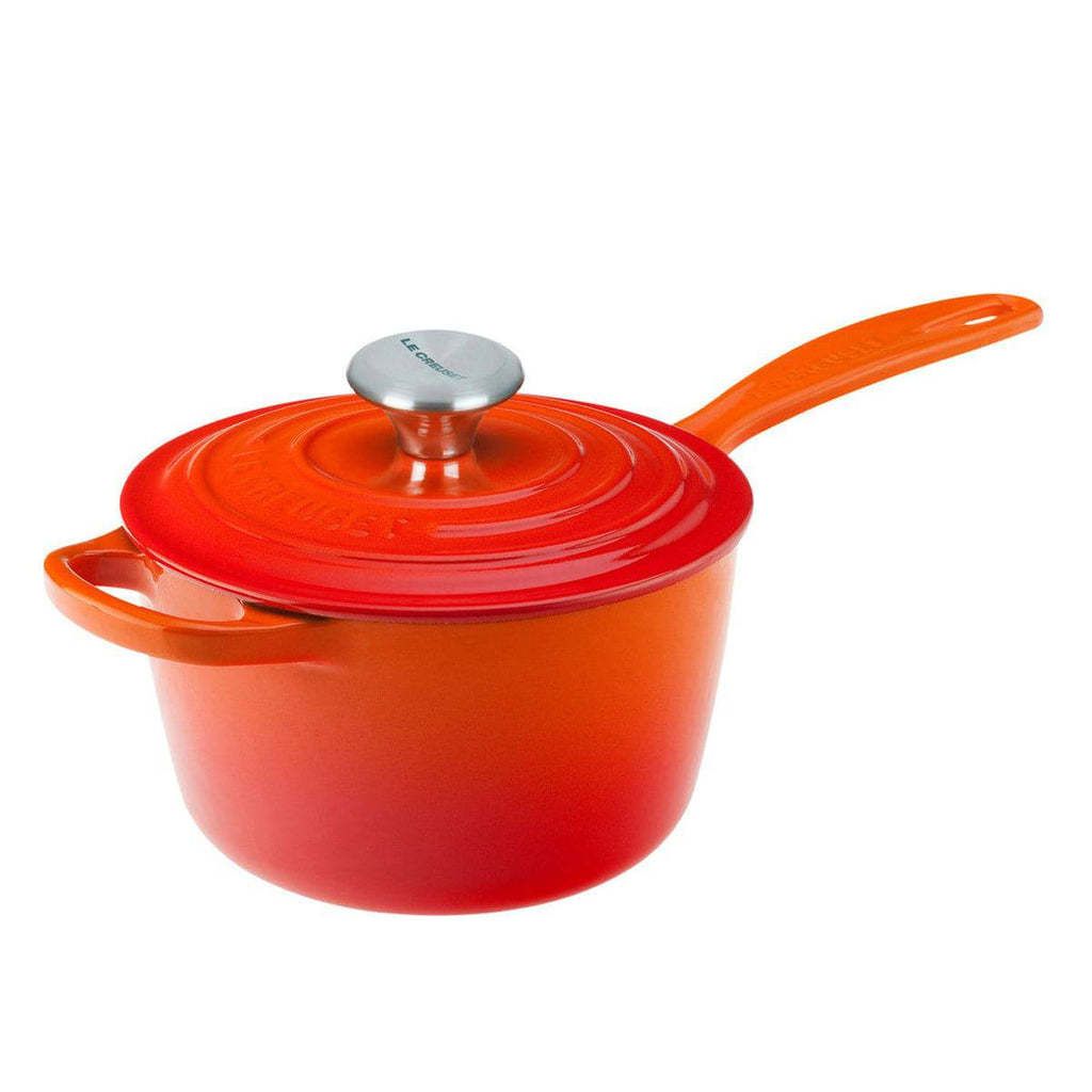 Signature Saucepan - Flame 1.75 qt. | Le Creuset