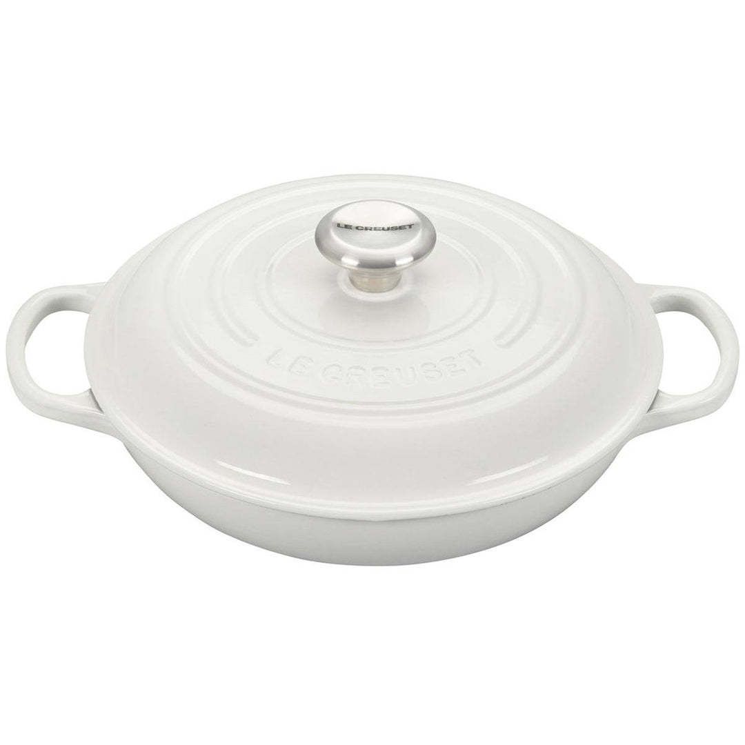 Signature Braiser - White 3.5 qt. | Le Creuset
