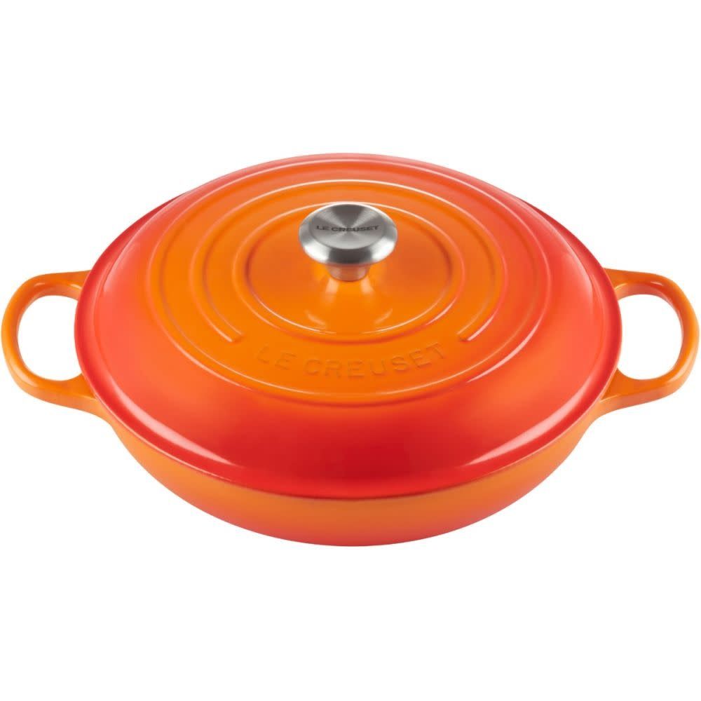 Signature Braiser - Flame 3.5 qt. | Le Creuset