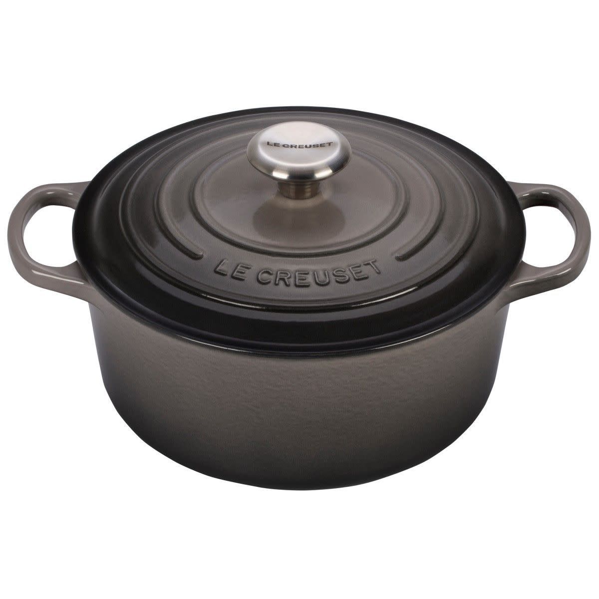 Signature Round Dutch Oven - Oyster 4.5 qt. | Le Creuset