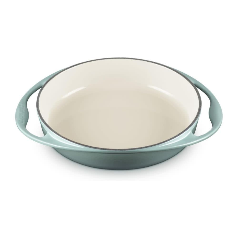 2 qt. (9.75" diameter) Heritage Tarte Tatin Dish - Sea Salt  | Le Creuset