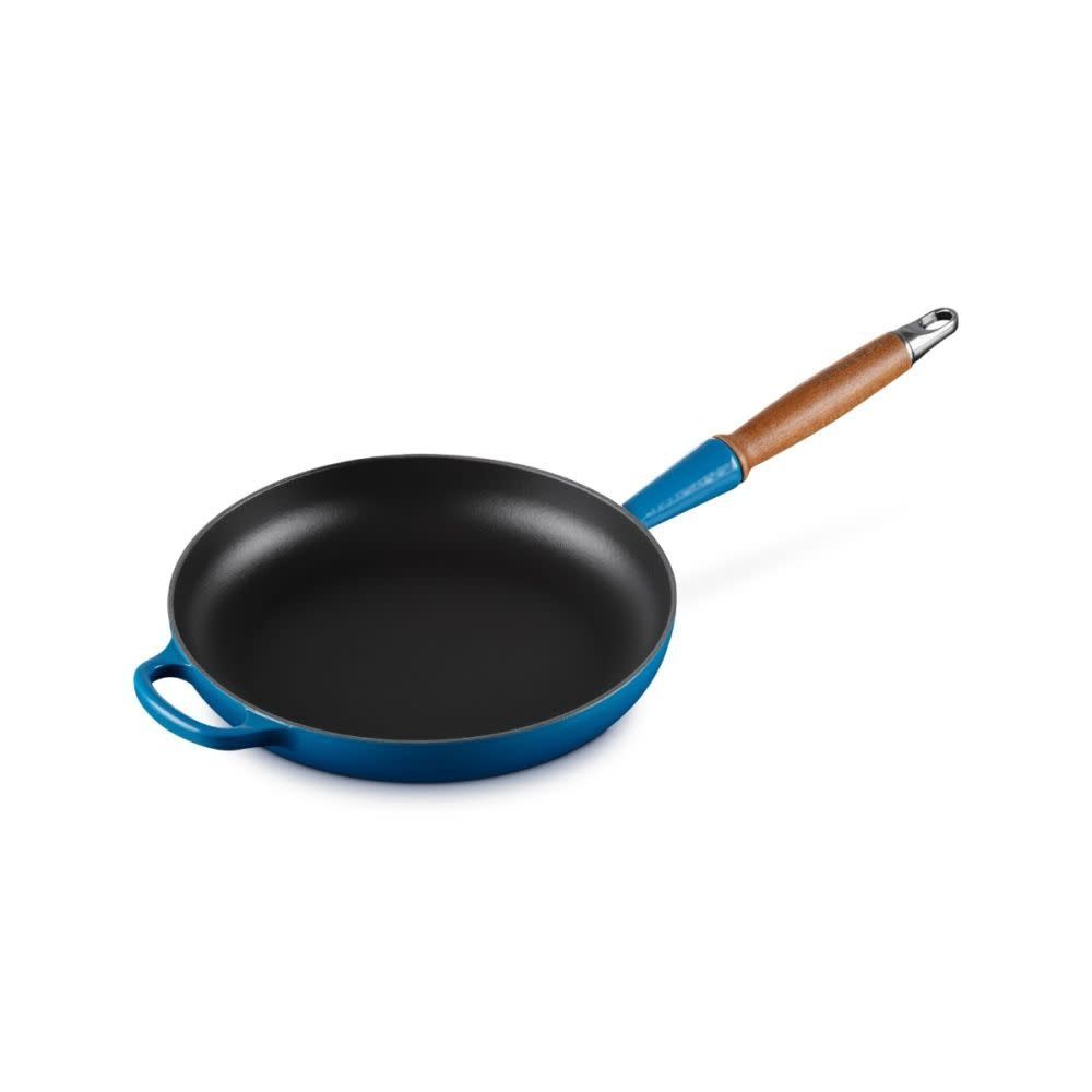 Signature Round Fry Pan 10.25 In Wood Handle Marseille  | Le Creuset