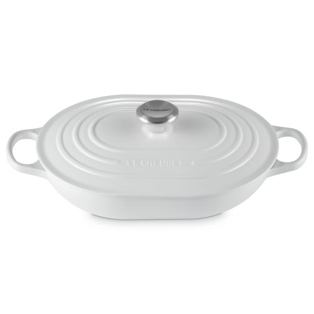 Signature Oval Casserole, White 3.75 qt. | Le Creuset