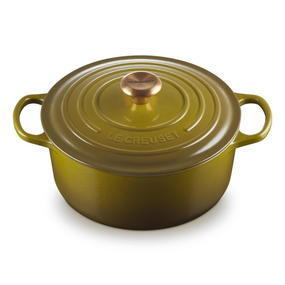 Signature Round Dutch Oven - Olive 5.5 qt. | Le Creuset